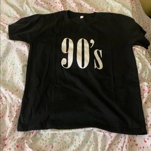 Black 90s shirt